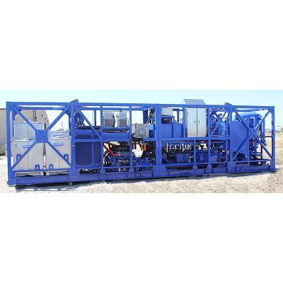 Sistem manifold rekah hidrolik tugas berat